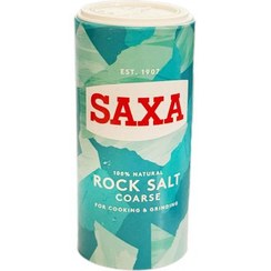 تصویر نمک معدنی SAXA COARSE ساکسا 350 گرمی saxa rock salt coarse