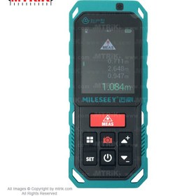 تصویر متر لیزری دوربین دار ۸۰ متری مایلسی مدل S2 Mileseey Laser Meter Model S2-80m