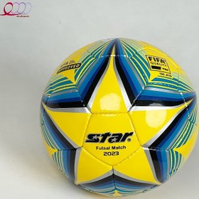 تصویر توپ فوتسال استار مدل Match 4 Futsal star ball 