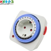 تصویر تایمر برق مدل 24 ساعته کد TG-28A 