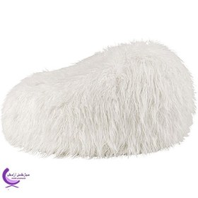تصویر ​مبل شنی بزرگ پشمی کد 230021