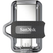 تصویر فلش مموری سن دیسک مدل Ultra Dual Drive M3.0 ظرفیت 128 گیگابایت ا Sandisk Ultra Dual Drive M3.0 OTG 128GB Flash Memory Sandisk Ultra Dual Drive M3.0 OTG 128GB Flash Memory