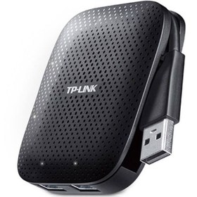 تصویر هاب USB 3.0 چهار پورت تی پی لینک مدل UH400 ا TP-LINK UH400 4-Port USB 3.0 Ultra Slim Hub TP-LINK UH400 4-Port USB 3.0 Ultra Slim Hub