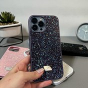 تصویر کاور برند Swarovski طرح الماس مناسب برای گوشی موبایل اپل Iphone 13 pro max 