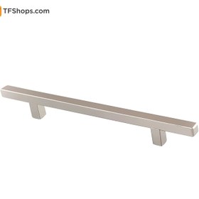 تصویر دستگیره کابینت فندی مدل F903 سایز 128-200 میلی متر کروم براق Cabinet Handle