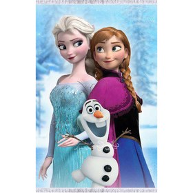 تصویر فرشینه کودک طرح السا و آنا DC6038 