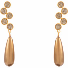 تصویر E281 گوشواره دایره مینا SIZE S 