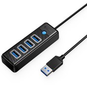 تصویر هاب USB3.0 اوریکو مدل PW4U-U3 چهار پورت 