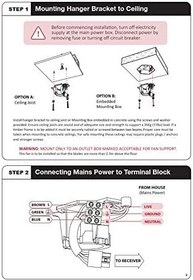 تصویر پنکه سقفی Aeratron مدل FR3 سایز ۶۰ اینچ 