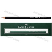 تصویر مداد مشکی فابرکاستل (faber-castell) بسته 12 عددی فابر کستل