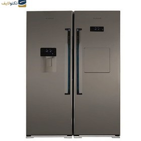 تصویر یخچال فریزر دوقلو پلادیوم مدل یونیک پلاس Pladium twin fridge-freezer model Unique Plus