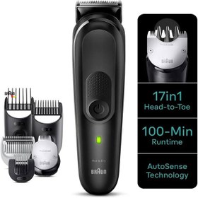 تصویر ماشین اصلاح براون MGK7491 ضد آب با تکنولوژی برش مستقیم 