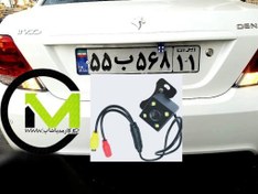 تصویر دوربین دنده عقب دنا SMD مربعی با نصب 