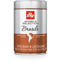 تصویر دانه قهوه ایلی مدل Brasile ا illy brasile Coffee illy brasile Coffee