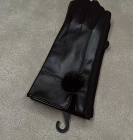 تصویر دستکش چرمی زنانه 