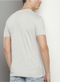 تصویر تی‌شرت یقه گرد لوگو برند calvin klein jeans Logo Crew Neck T-Shirt