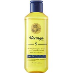 تصویر شامپو مورینگا امو حجم دهنده موی خشک شماره 9 shampoo Moringa emo Volumizing For Dry Hair NO 9 400ml