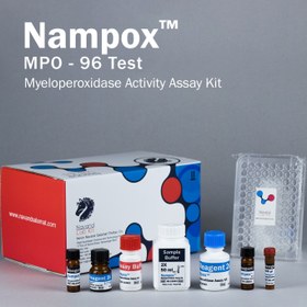 تصویر کیت اندازه گیری فعالیت میلو پراکسیداز (MPO) محصول نوند سلامت Nampox™-Myeloperoxidase Assay Kit