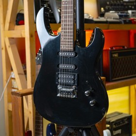 تصویر گیتار الکتریک واشبرن Washburn X series X10CMC Black - changed neck to rainbow 