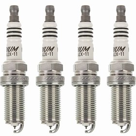 تصویر شمع سوزنی پایه بلند ایریدیوم ان جی کی مدل LFR6AIX-6619  چهارعددی NGK Engica Iridium Needle Spark Plug Long Base LFR6AIX- 11 6619