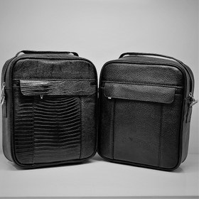 تصویر کیف دوشی چرم طبیعی مدل DM-07 