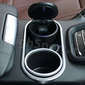 تصویر جاسیگاری و جالیوانی بی ام و چراغدار 