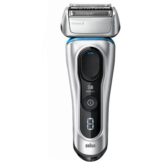 Braun Electric Razor for Men, Series 8 8467cc Electric Foil Shaver with  Precision Beard Trimmer, Cleaning & Charging SmartCare Center, Galvano  Silver