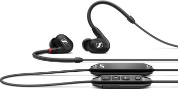 تصویر Sennheiser یعنی 100 هدفون نظارت بر گوش پویا ، سیاه Sennheiser IE 100 PRO Dynamic In-Ear Monitoring Headphones, Black