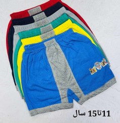 تصویر شورت نخی پادار پسرانه Unerwear