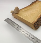 تصویر آجیل خوری چوبی 