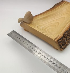 تصویر آجیل خوری چوبی 