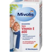 تصویر کپسول ویتامین E 600 سانو میوولیس 42 عددی (Mivolis Sano Vitamin E 600) 