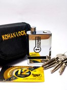 تصویر قفل دیسکی موتور کوچک کلید چهارپر برند کهن | KOHAN 