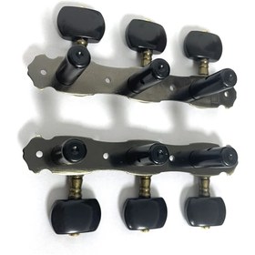 تصویر ماشین هد گیتار کلاسیک Alice AOS-022V3P Black Alice AOS-022V3P Black Guitar Tuning Pegs