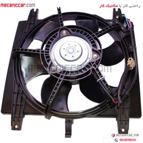 تصویر موتور فن دو دور کامل پراید با دیاق Electrical components