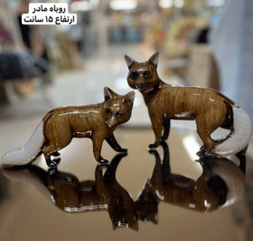 تصویر مجسمه روباه 