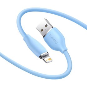 تصویر کابل تبدیل USB به لایتنینگ باسئوس مدل CAGD000103 طول 2متر lightning CABLE Baseus CAGD000103 2m