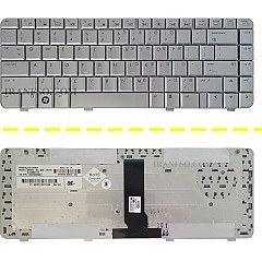 تصویر کیبرد لپ تاپ اچ پی Pavilion DV3500 نقره ای 