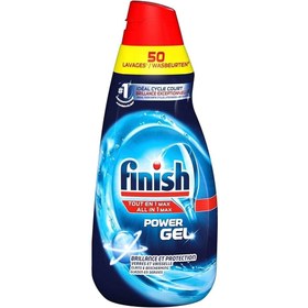 تصویر ژل ماشین ظرفشویی اروپایی ۵۰ بار مصرف ۱۰۰۰ میل - لیمو All ln One Max dishwasher gel for 50 uses