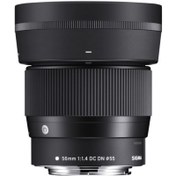تصویر لنز سیگما Sigma 56mm f/1.4 DC DN Contemporary For Canon RF Sigma 56mm f/1.4 DC DN Contemporary For Canon RF