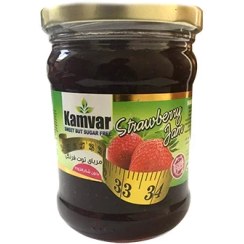 تصویر مربا آلبالو بدون قند کامور 