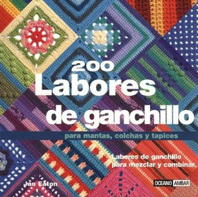 تصویر دانلود کتاب 200 labores de ganchillo 2005 کتاب اسپانیایی 200 مورد قلاب بافی 2005