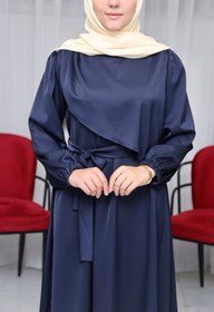 تصویر عبا پردیس - سرمه ای 