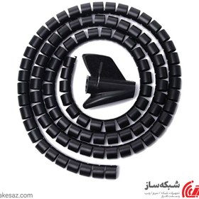 تصویر نظم دهنده کابل سیم زیپ طول ۱.۵ متر 