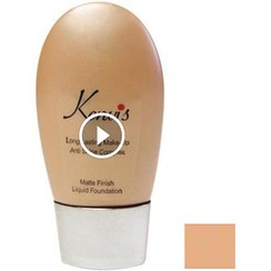 تصویر کرم پودر تیوپی کنویس (Kenvis) مدل Oil Free حجم 30 میلی‌ لیتر شماره 102 کرم پودر