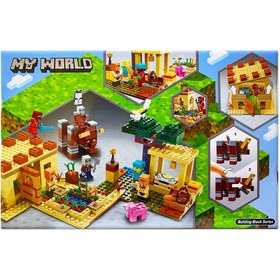 تصویر لگو ماینکرفت مدل ۱۱۴۷۷ ظرفیت ۵۸۰ قطعه 