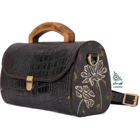 تصویر کیف چرم مجلسی پرنیان 