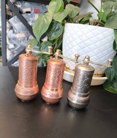 تصویر آسیاب دستی برنجی ترک اصلی 