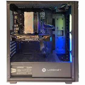 تصویر کامپیوتر گیمینگ با CPU Core i3 و حافظه SSD ۵۱۲ گیگابایت 