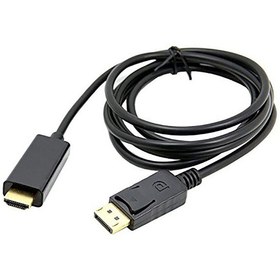 تصویر کابل DisplayPort به HDMI مدل DP-55 طول 1.5 متر وی نت ا DisplayPort cable to HDMI model DP-55, length 1.5 meters DisplayPort cable to HDMI model DP-55, length 1.5 meters
